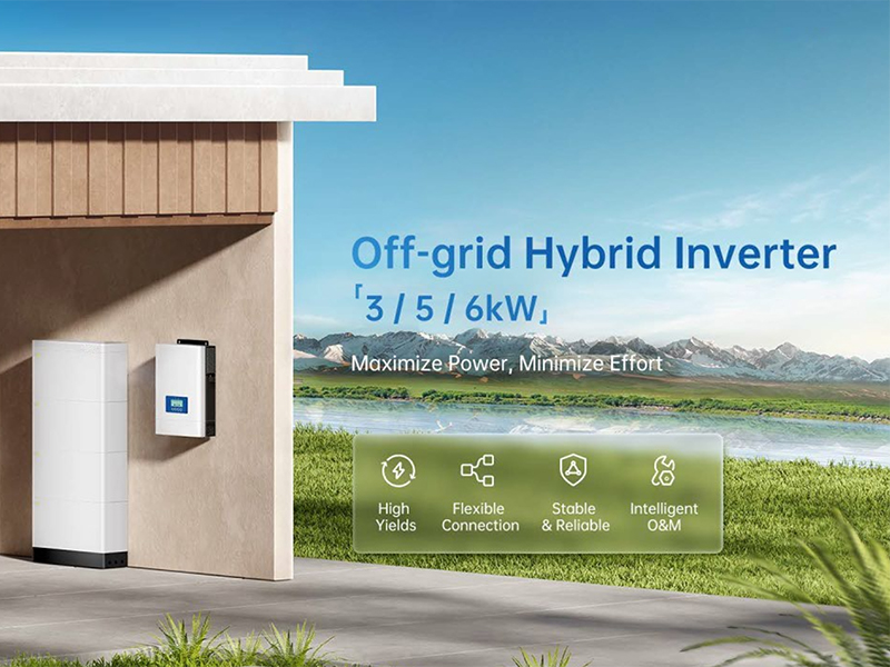 Off grid Hybrid Inverter+Battery Pack